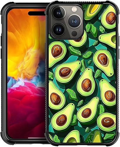 Vista 50 de Case for iPhone 15 Plus - Stained Glass Mosaic Fiesta Fun Case with Tempered Glass Back and Soft Silicone TPU Shock Protection