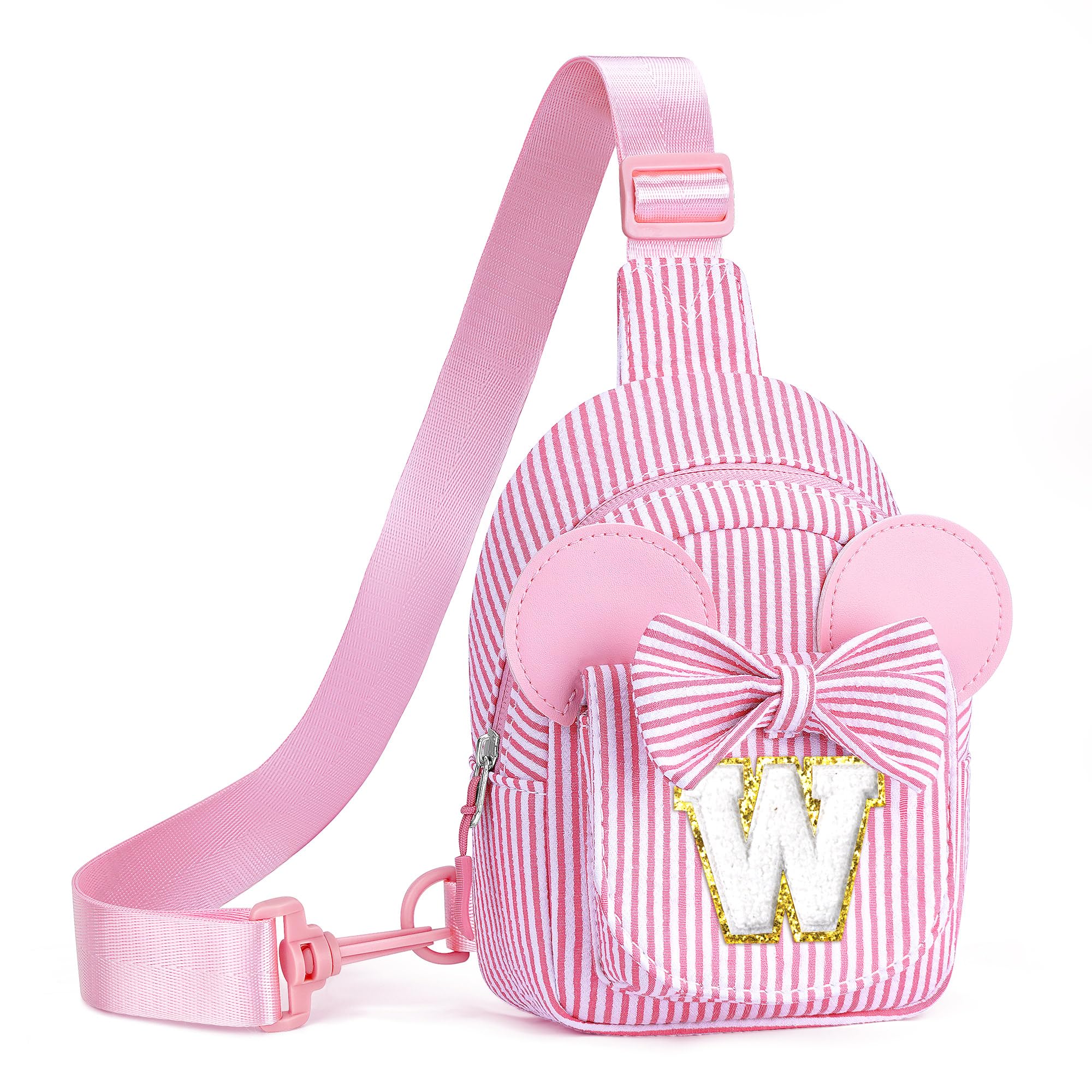 Birthday Gifts for Girls Toddler Sling Bag Purse for Toddler, Pink W