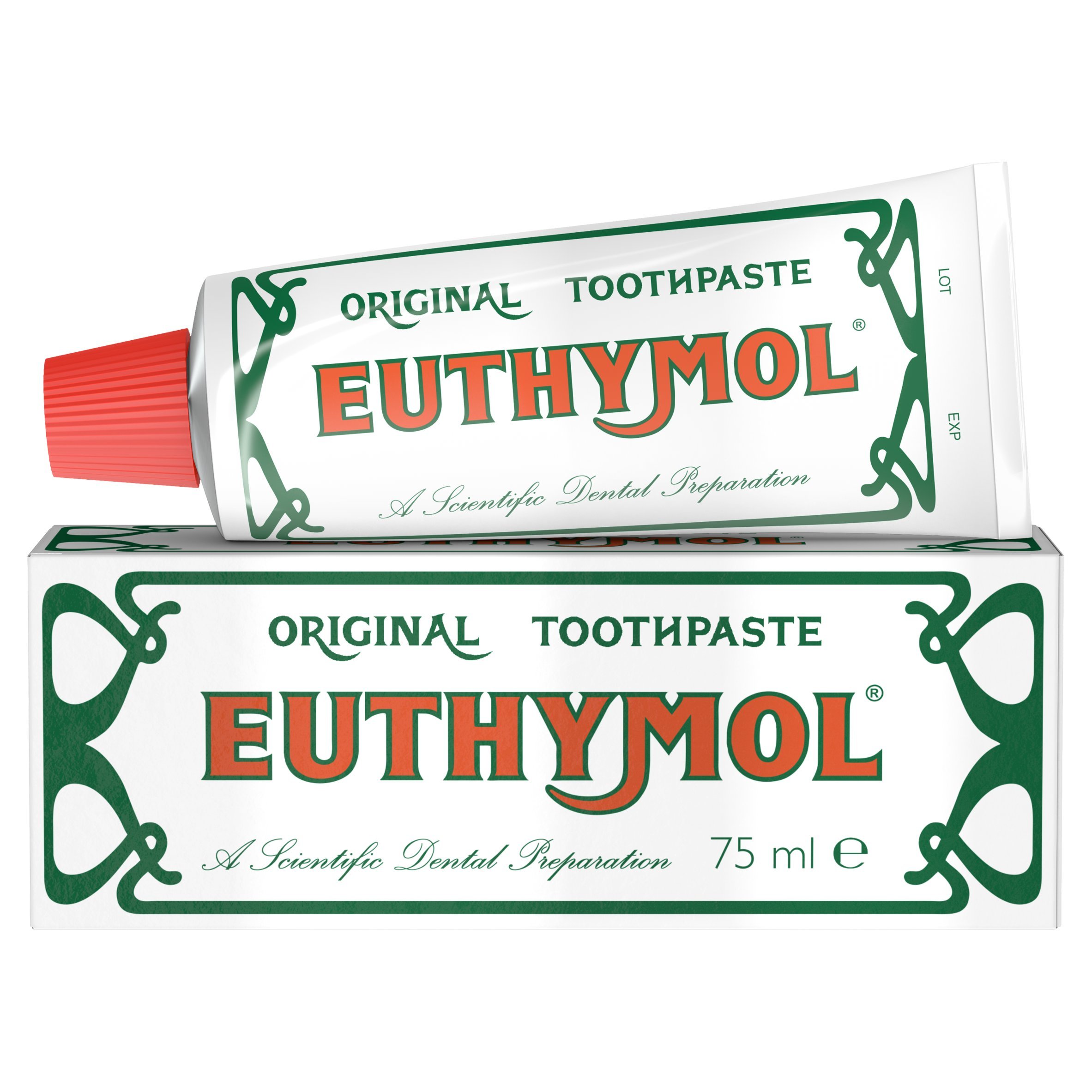 Euthymol Original Toothpaste 75ml Buy Online in United Arab Emirates