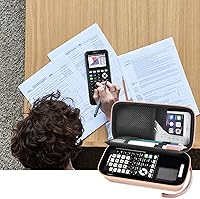 Vista 13 de Funda compatible con calculadora gráfica Texas Instruments TI-84 Plus CE/TI-84 Plus/TI-83 Plus/TI-30XS / TI-36Pro, calculadoras científicas