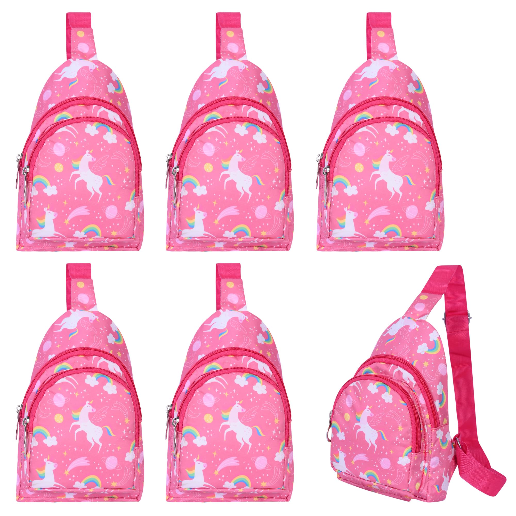 asera Chest Bags for Kids Lightweight Adjustable Straps, Multiple Pockets - Perfect for School, Travel, and Outdoor Adventures-picture-26