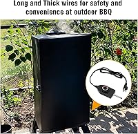 Vista 6 de Cable de alimentación de sonda de termostato ajustable para ahumador Masterbuild, piezas de ahumador eléctrico para Masterbuilt, la mayoría