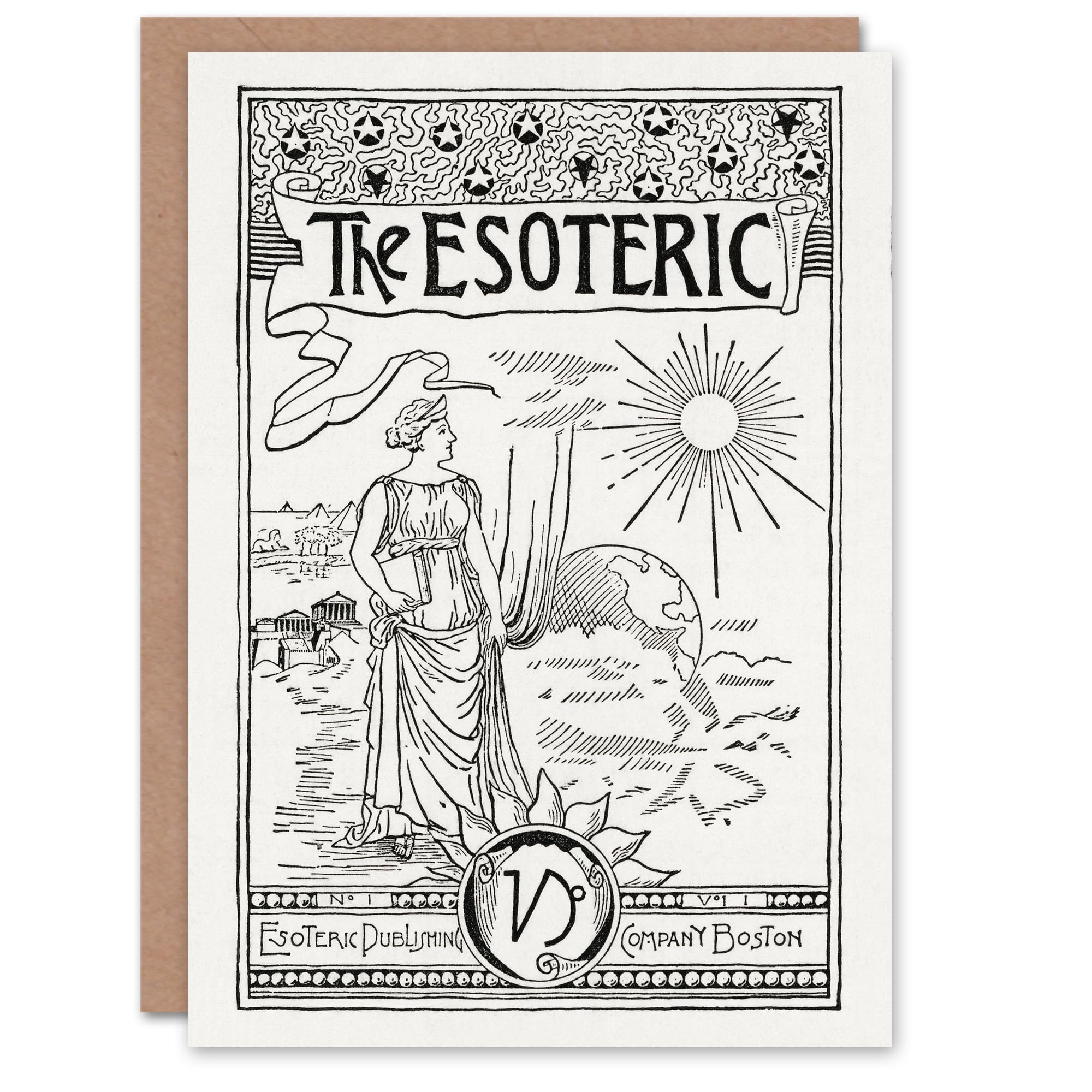 Artery8 Hiram Erastus Butler Art Card The Esoteric Journal Cover