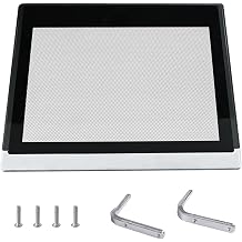 Upgraded MVWB765FW3 Lid Replacement, W11259006 Washer Lid Assembly Compatible with Whirlpool & Maytag, Replaces Part Numbers W10714900 and W10843976, Includes Left Hinge, Right Hinge and 4 Screws