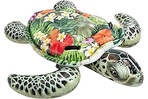 Intex - Inflatable Giant Sized Turtle Pool Float