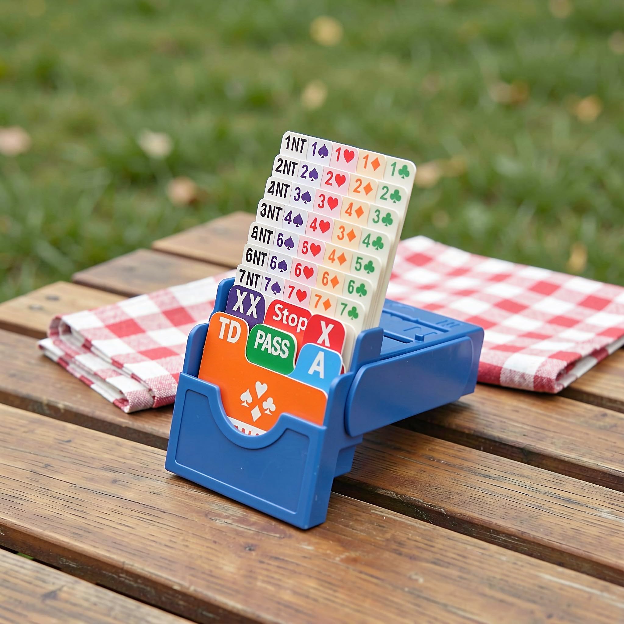 TOYANDONA 4 Sätze Bridge Spielerzubehör Kartenset aus Kunststoff