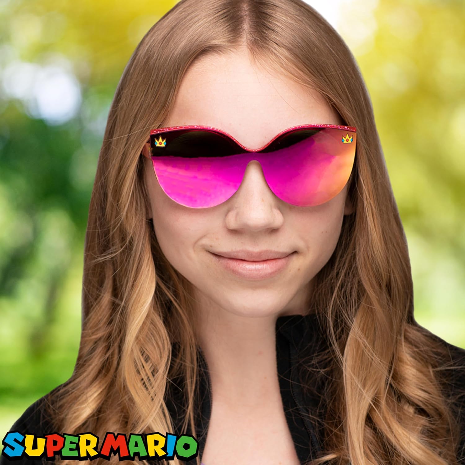 ARKAID Official Super Mario Sunglasses for Kids | Mario, Luigi or Peach | UV 400 | One Size Fits Most Kids