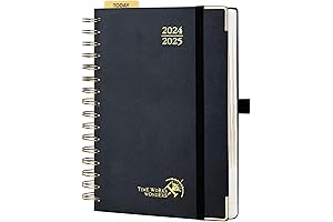 POPRUN Full Page Per Day Planner 2024-2025