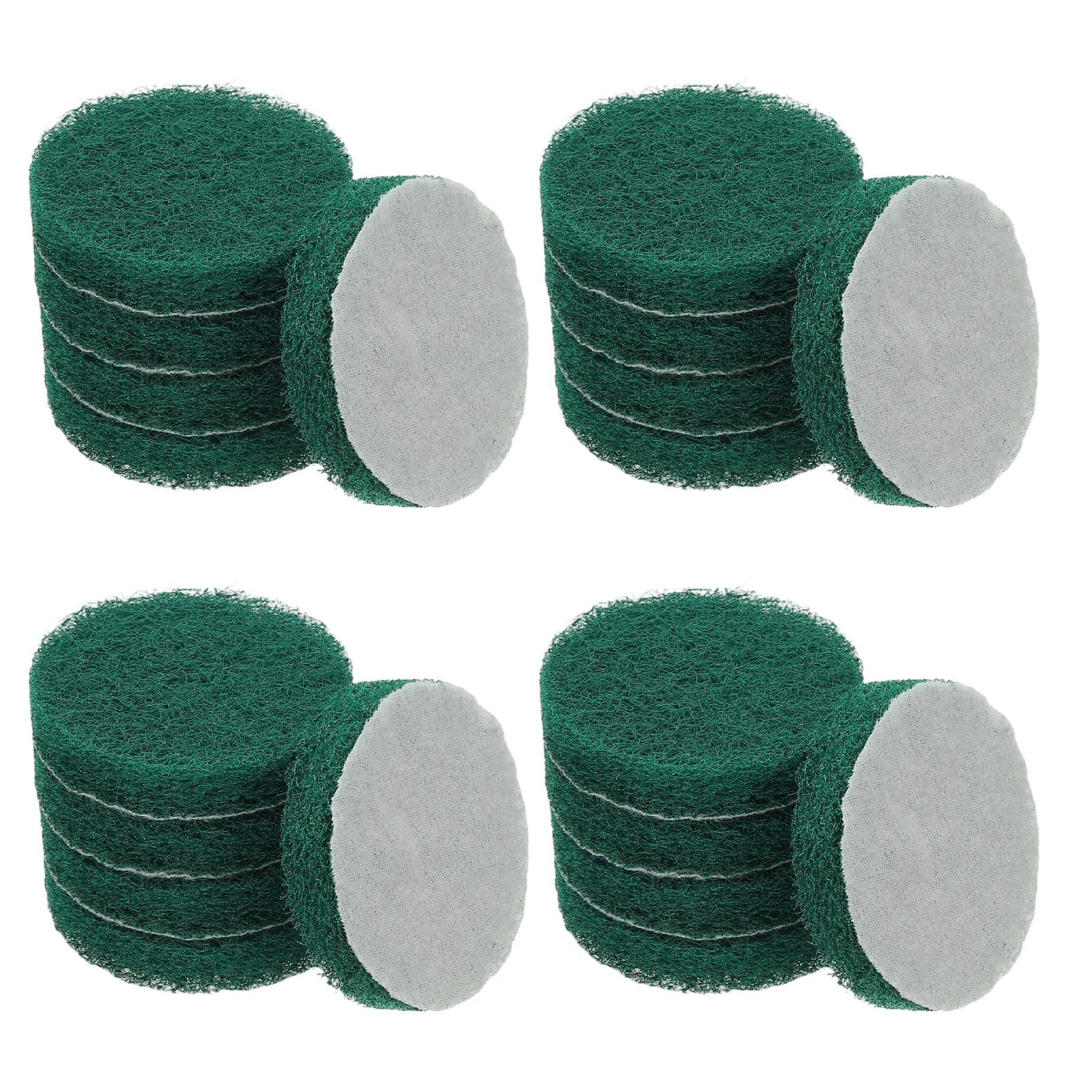 Power Scrub Pads Scrubbing Pads 180 Grits Scouring Discs - Fitting for Home Kitchen Cleaning - Drill Attachment