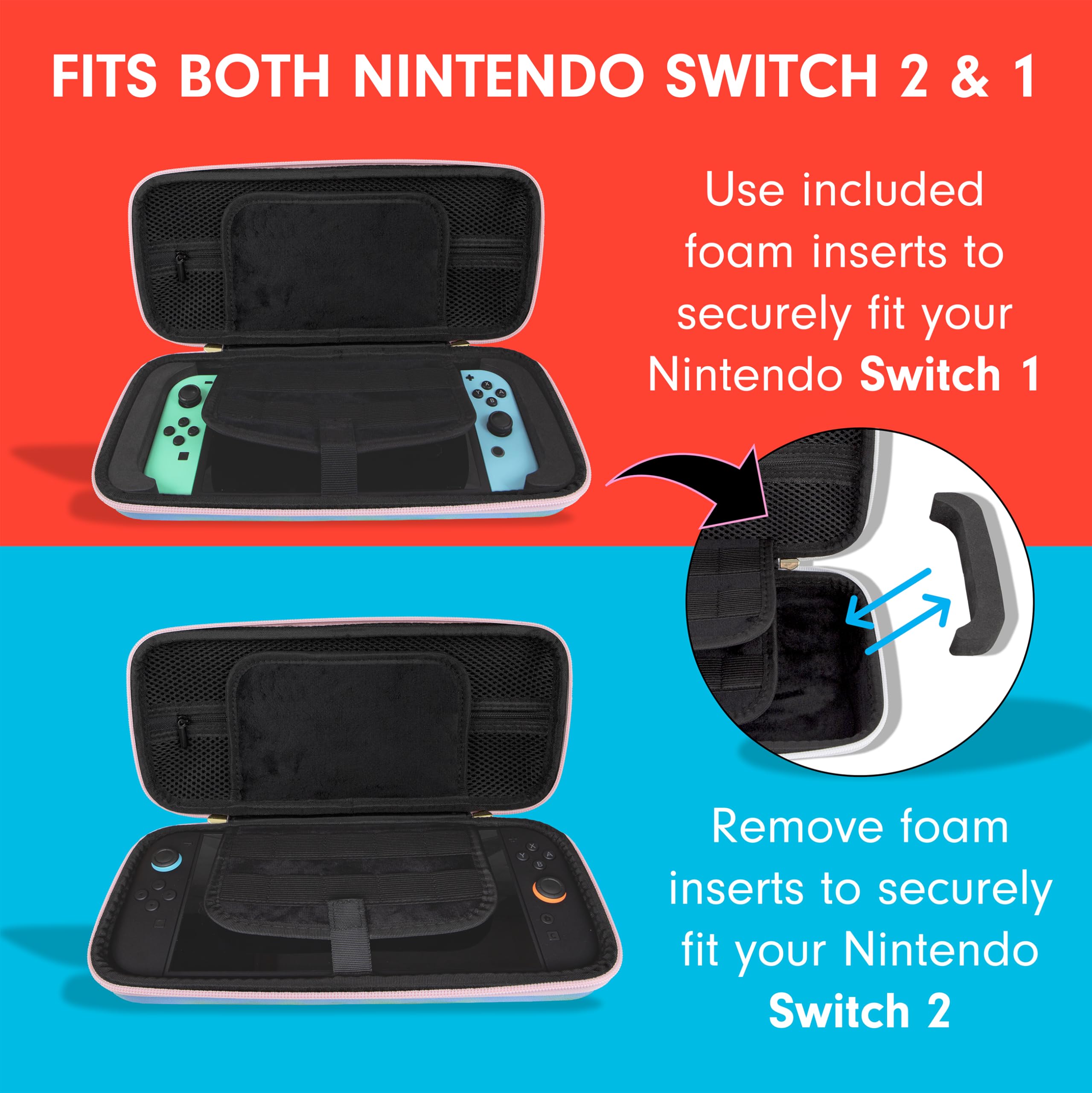 Nintendo Switch 本体セット MicroSD128GB・ケース付き Amazon.com: Sonix Carrying Case for Nintendo Switch 2, Switch 1