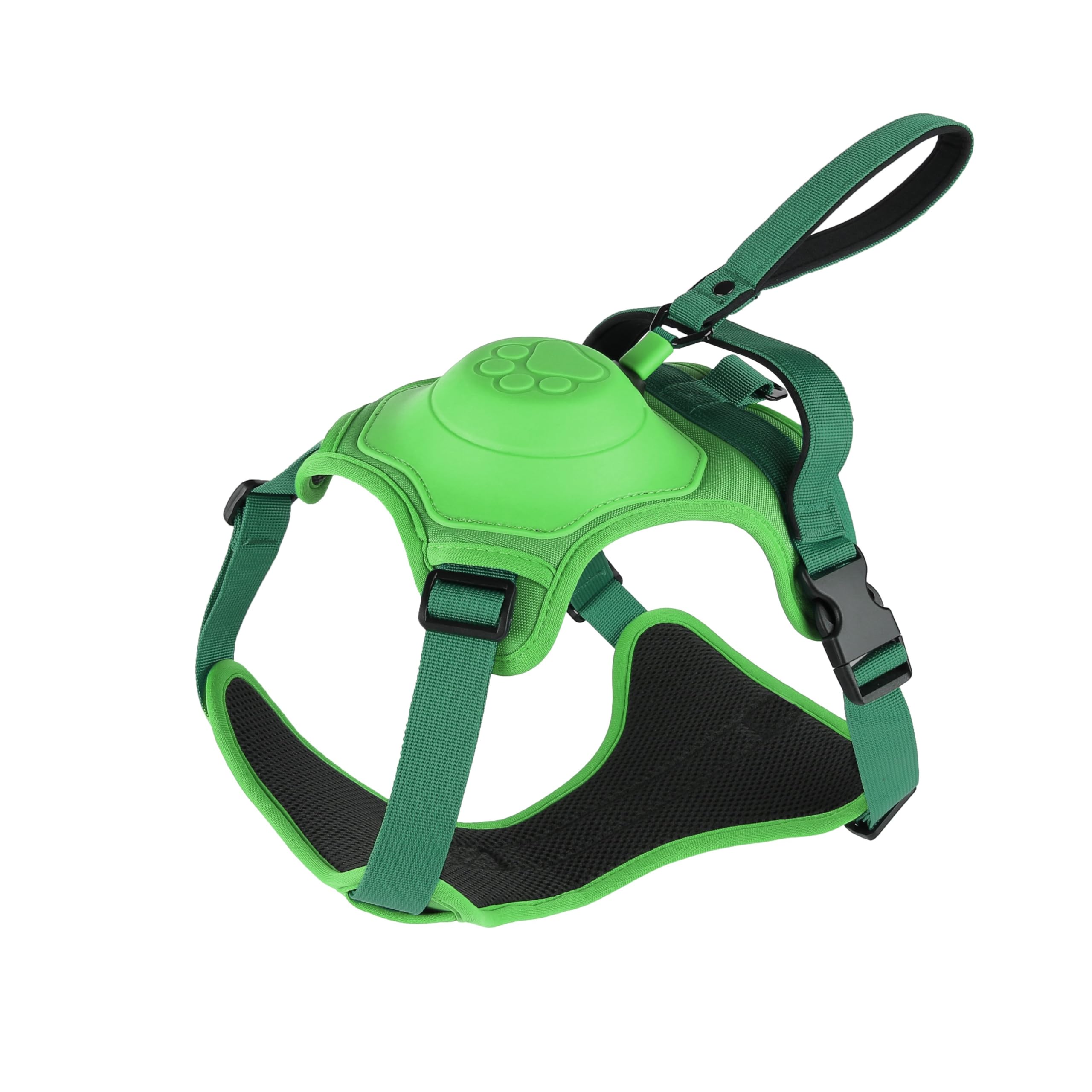 Ancol Extreme Hybrid Dog Harness And Lead Set (M) (Green)