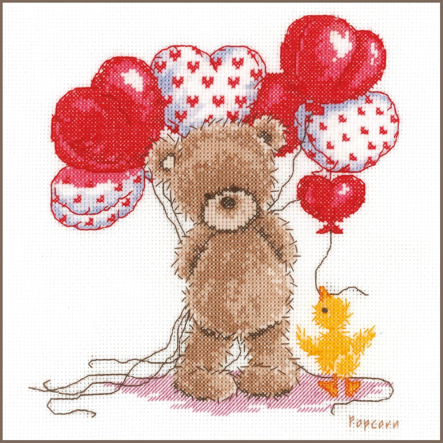 Vervaco PN-0143713 | Beautiful Balloons Picture Counted Cross Stitch Kit