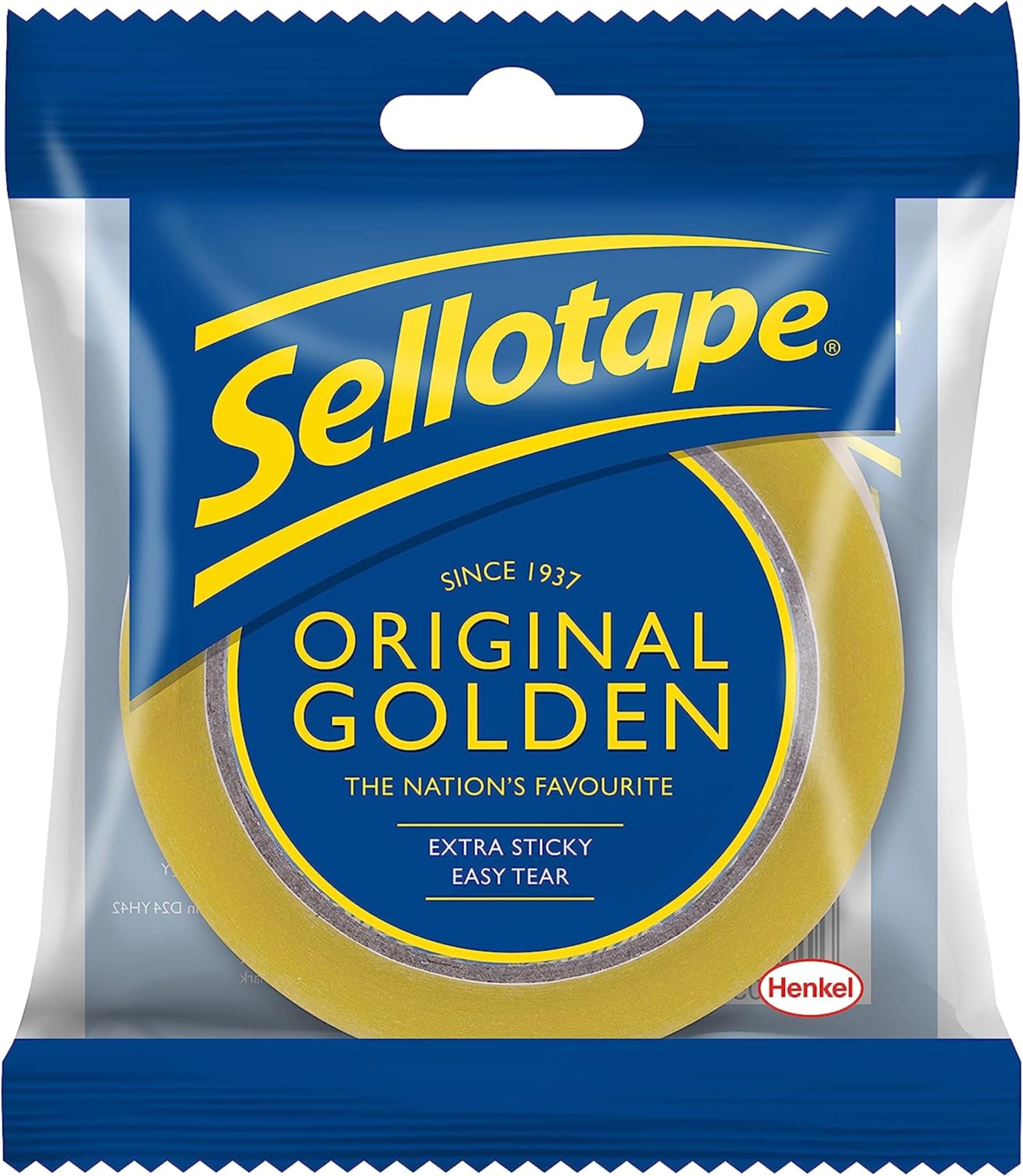 Sellotape Double Sided Tape, Strong Double Sided Tape for Everyday Use