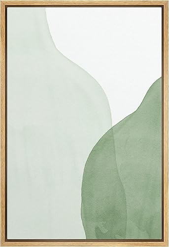 Miniatura 29 de MUDECOR Impresión en Lienzo Enmarcado Arte de Pared Azul Rosa Naranja Geométrico Bauhaus Collage Formas Abstractas Ilustraciones Bellas Artes