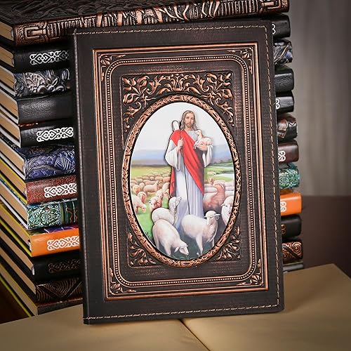 Miniatura 5 de Diario sin forro  Cruces 3D en relieve de tapa dura, cuaderno de bocetos A5 en blanco, 8.4 x 5.7 pulgadas (100 hojas, 200 páginas)