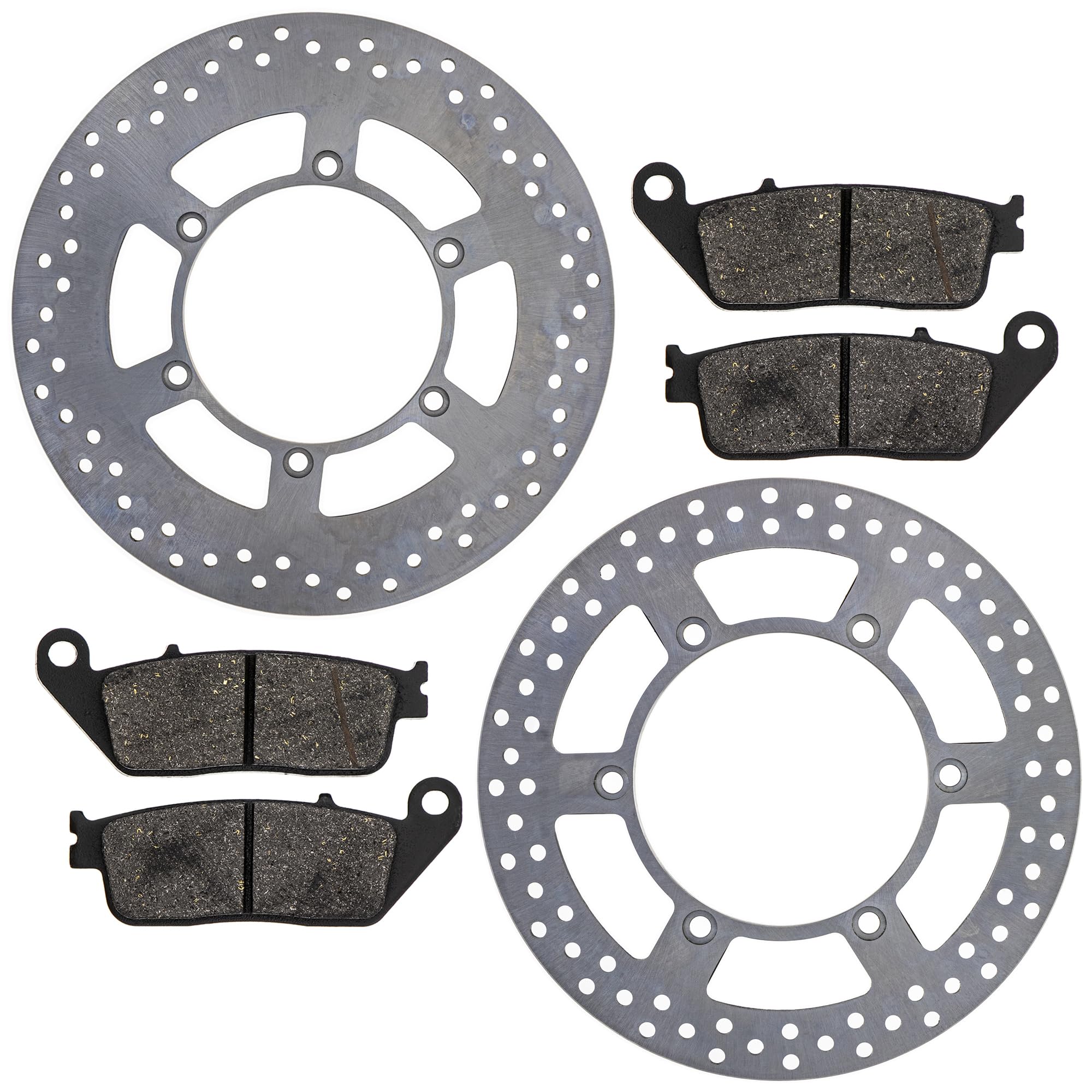 NICHE Complete Brake Rotor Pad for Honda VTX1300C VTX1300S VTX1300R VTX1300T 2003-2009