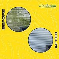 Vista 5 de Elemonator: Tensioactivo de lavado doméstico para limpieza de revestimientos, techos y hormigón, aditivo blanqueador, jabón suave, 1/2 galón, 64