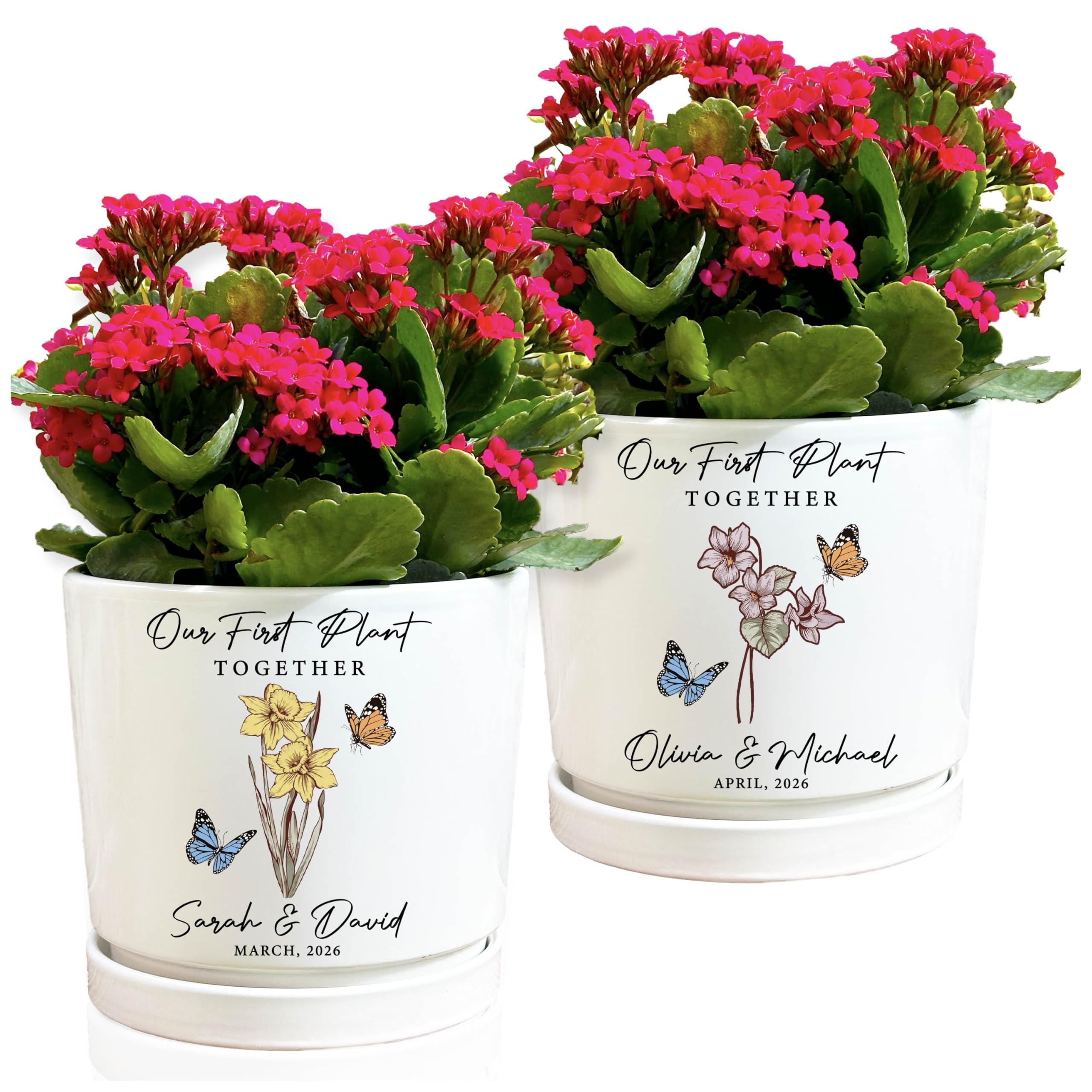 Personalized Couple Planter