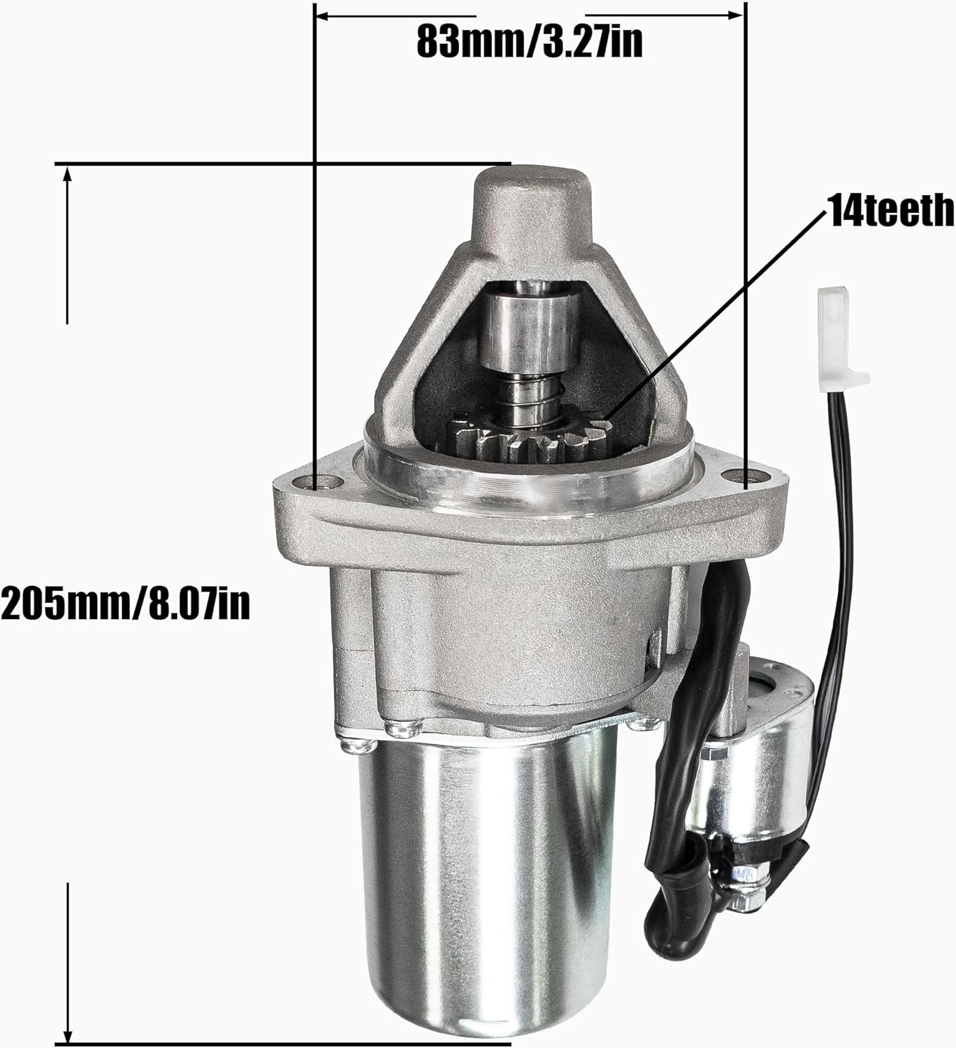 Starter Motor for Predator 9500 Watt Super Quiet Inverter Generator 57080 and 59188