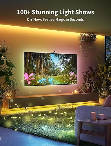 Miniatura 2 de Ailofy Retroiluminación LED de Smart TV con cámara, tira de luces LED para TV