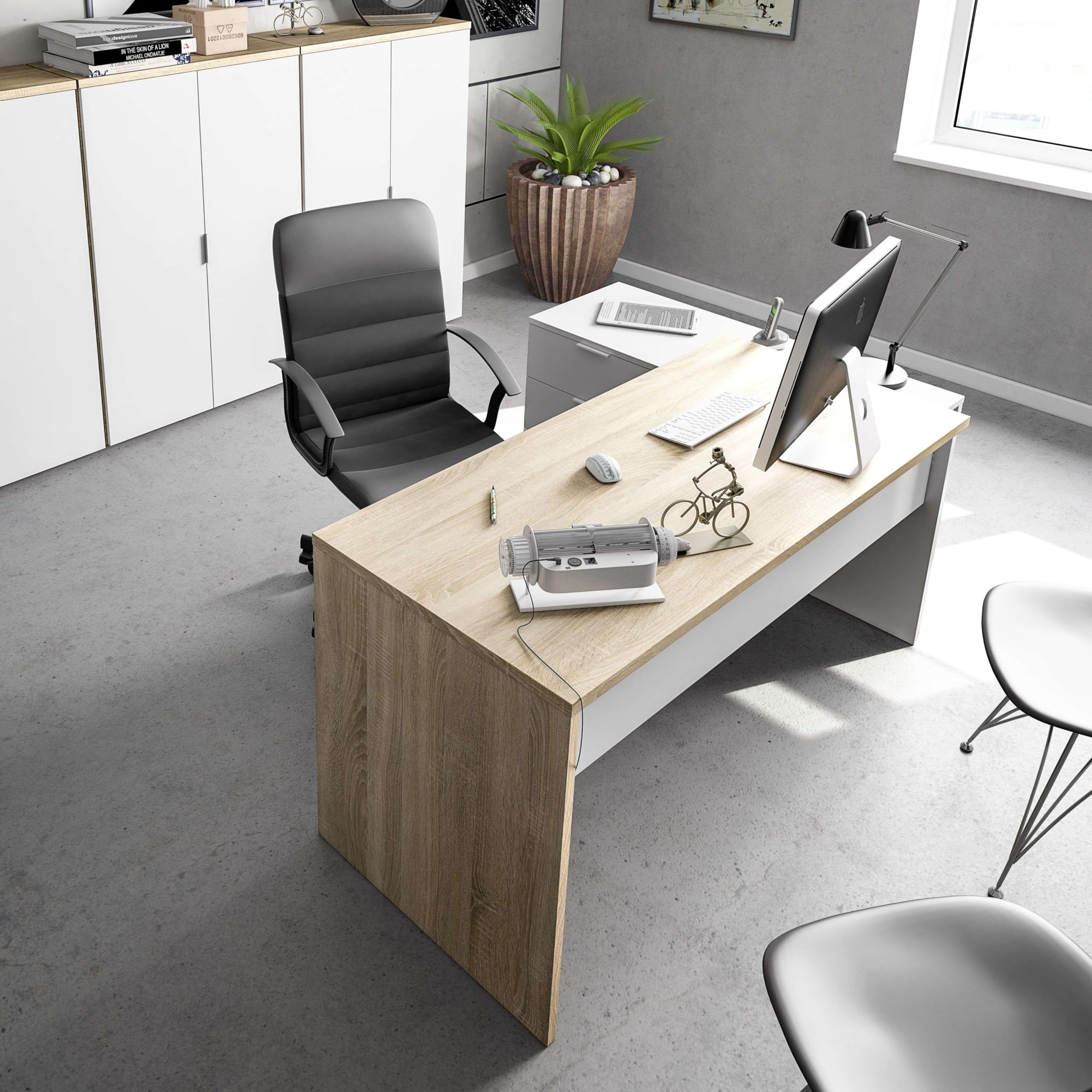 13Casa Livia B02 Mobile Multiuso, Melamina, 80 x 33 x 119 cm