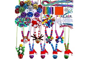 27 Sets Christmas Beaded Jingle Bell - Jewelry DIY Craft Kits