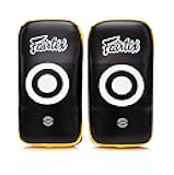 Fairtex Curved MMA Muay Thai Pads for Punching, Blocking, Kicking,Punch, Hitting |Light Weight & Shock Absorbent Boxing Mitts | Extra Padding for Sparring for Kickboxing & self Defense