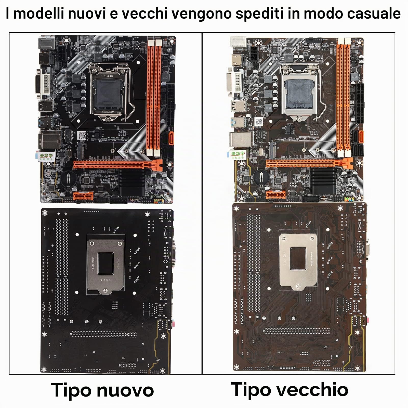 Scheda Madre per Computer Desktop, M-ATX USB3.0 DDR3 SATA3 LGA 1155, M.2 NVME + NGFF Scheda Madre per Giochi su Disco Rigido Ad Alta Velocità Dual-mode, Chip Audio a 6 Canali, per