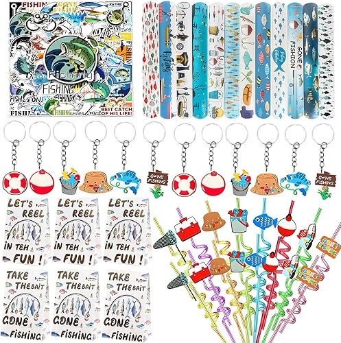 Miniatura 9 de 122 PCS Decoraciones de Fiesta de los Años 80, Set de Suministros de Favores de Fiesta Temática de los Años 90, Pulseras Slap y Llaveros para Fiesta