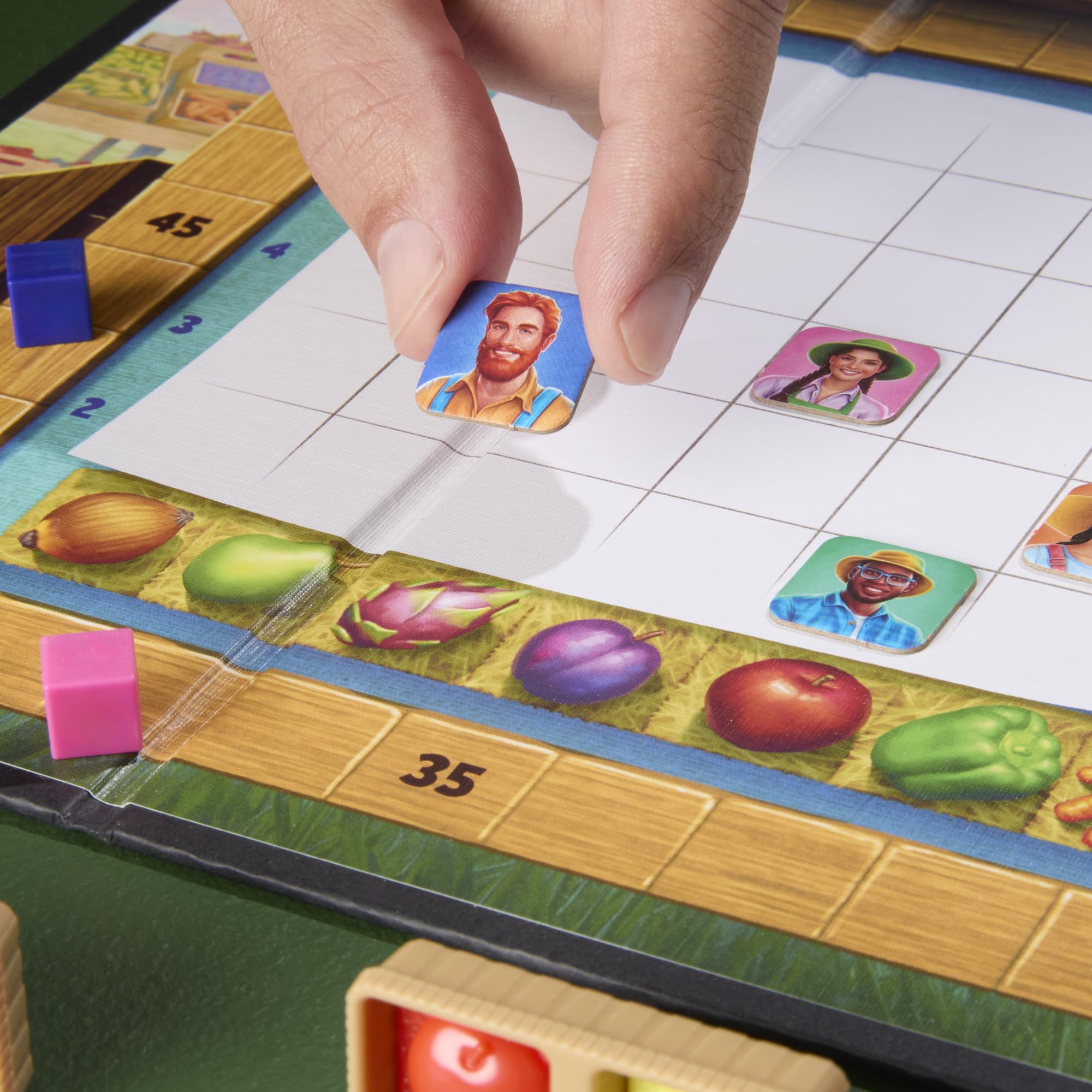 Market Fresh, gioco da tavolo | Divertente gioco di strategia di piazzamento tessere per bambini e bambine, adolescenti e adulti | Dagli 8 anni in su | 1-4 giocatori | 45 min. | Giochi per famiglie