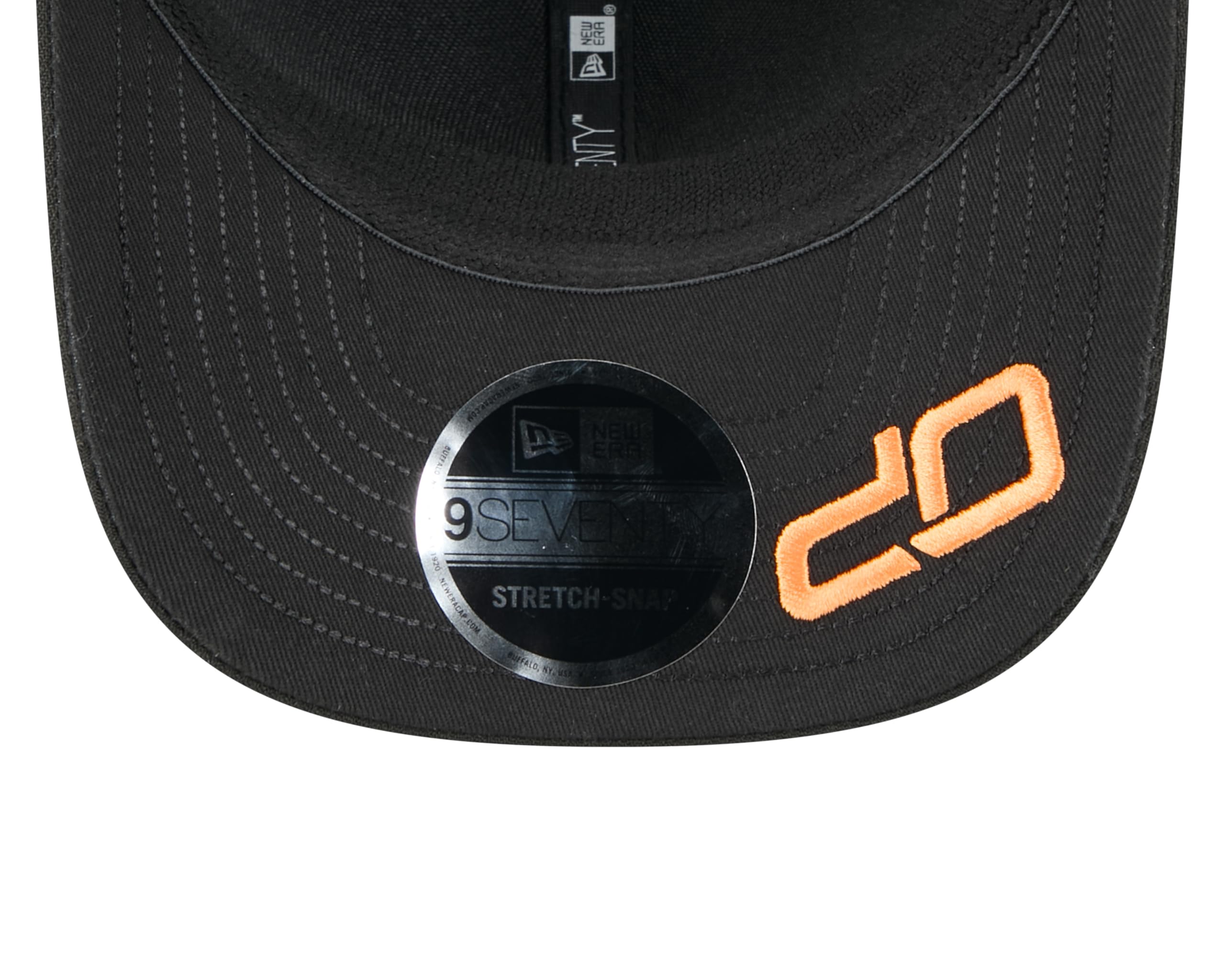 New Era McLaren F1 Team Offizielle 2025 Merchandise Austin Texas USA GP Special Edition Oscar Piastri Drivers Baseball Cap Schwarz