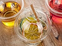 Vista 5 de Vasos de plástico de 9 onzas Conjuntos de 50 piezas.