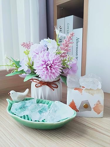 Miniatura 5 de Cristales en bruto de 0.5 libras, piedras curativas de cuarzo transparente crudo para rodar, envolver alambre, Wicca Reiki, meditación