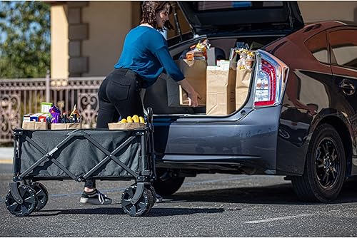 Miniatura 5 de Picnic Time Vagón Adventure con ruedas todo terreno, plegable, color negrogris