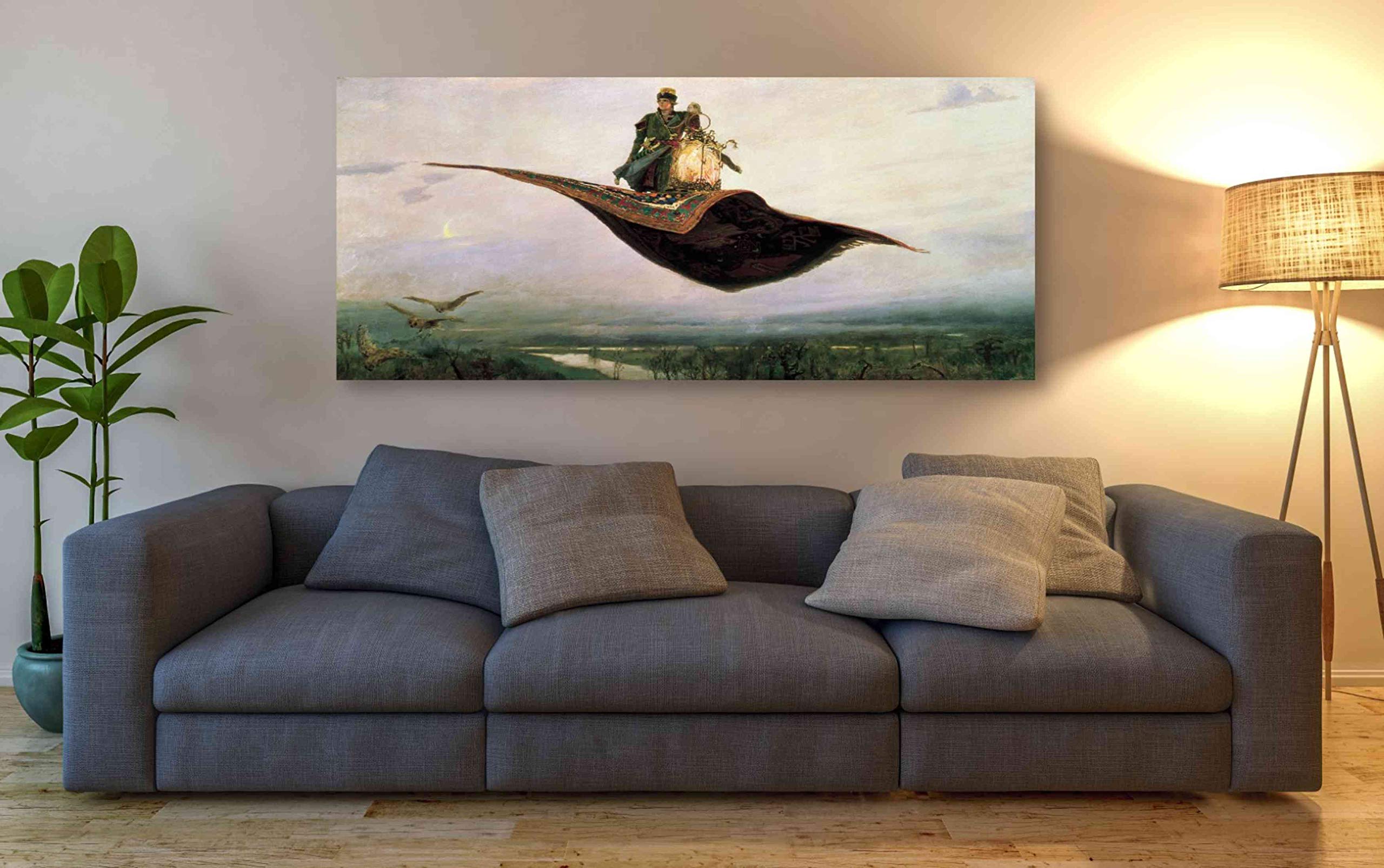 Amazon.com: Epic Graffiti 'The Flying Carpet' by Viktor Vasnetsov