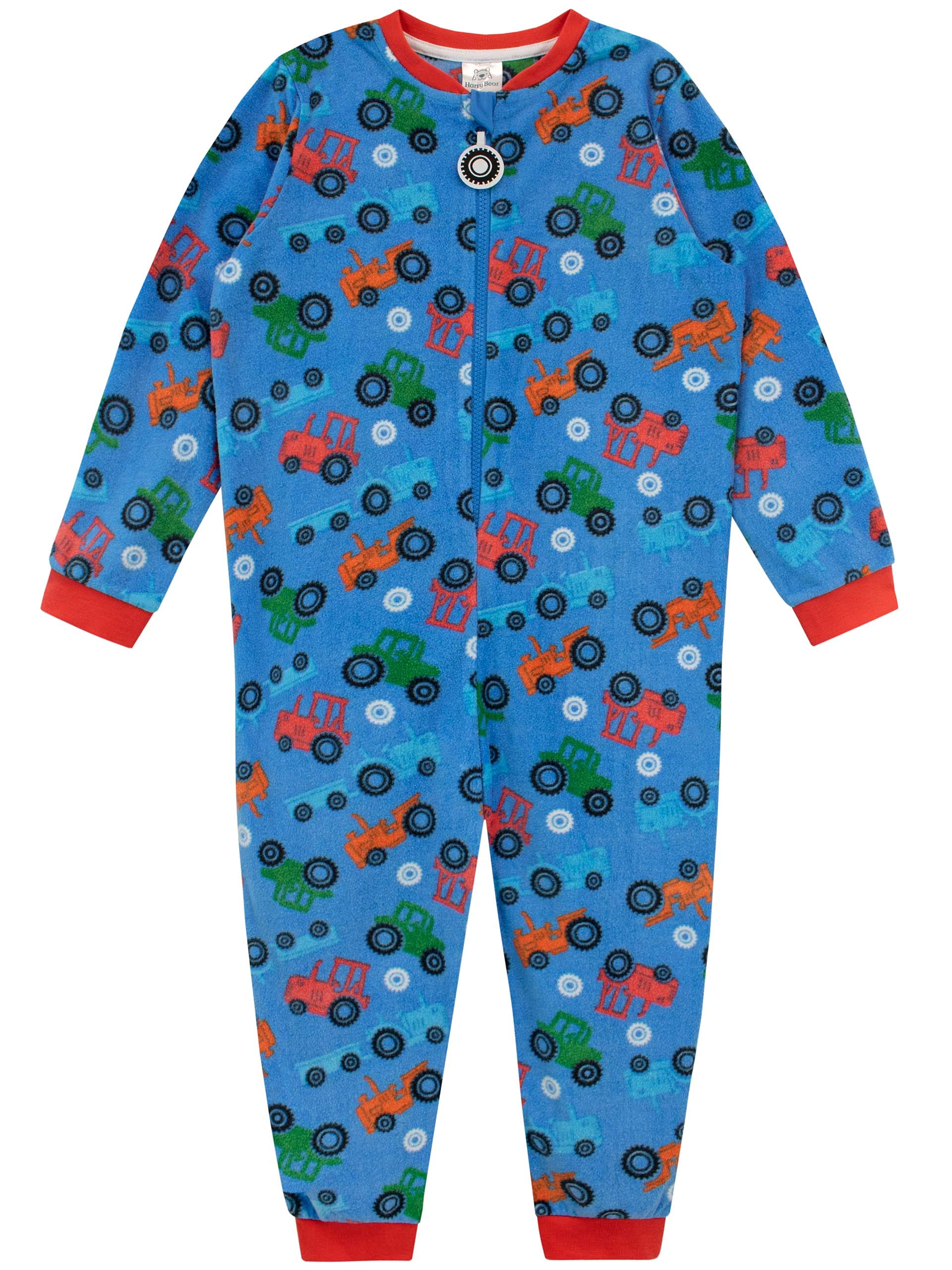 Harry Bear Boys Onesie Tractor Blue 9-10 Years