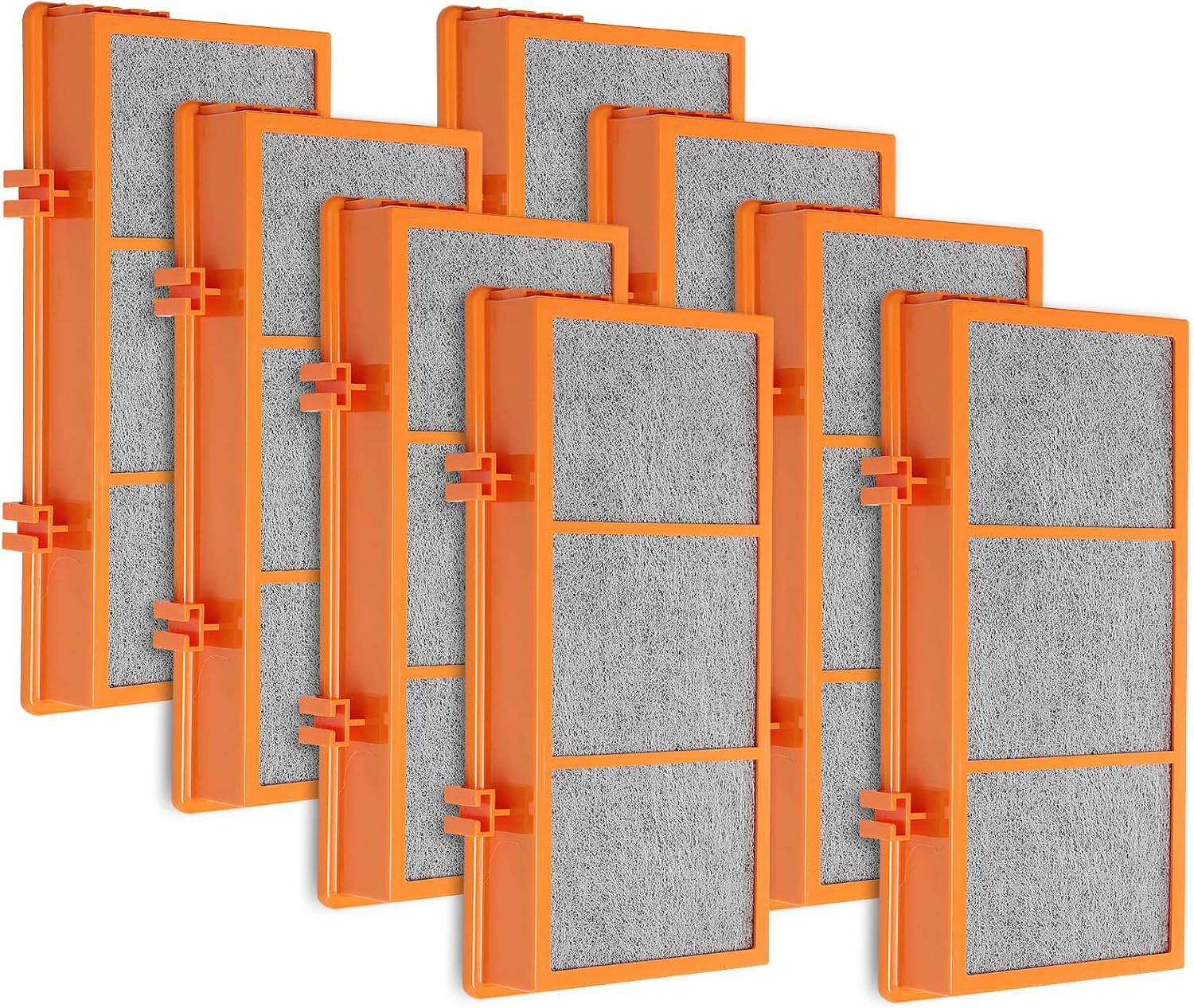 DerBlue 8pcs Smoke Grabber Filter Replacement Filters Compatible with Holmes AER1 Filter,Replacement 30AS-U4R,3-in-1 Activated Carbon Air Filter