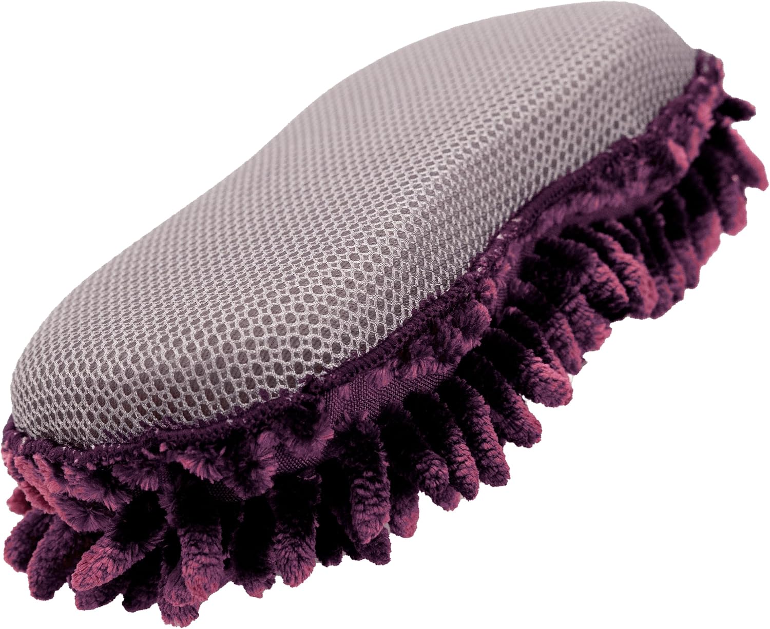 VIKING Car Wash Sponge, DualSided Premium Chenille and Scrubbing Mesh for Car