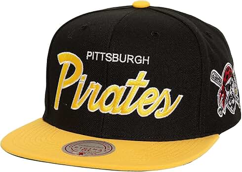 Amazon.com : Mitchell & Ness Evergreen Script Pittsburgh Pirates