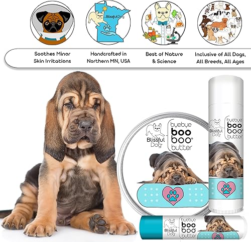 Miniatura 6 de The Blissful Dog Mantequilla Booboo de sabueso en lata de 2 oz