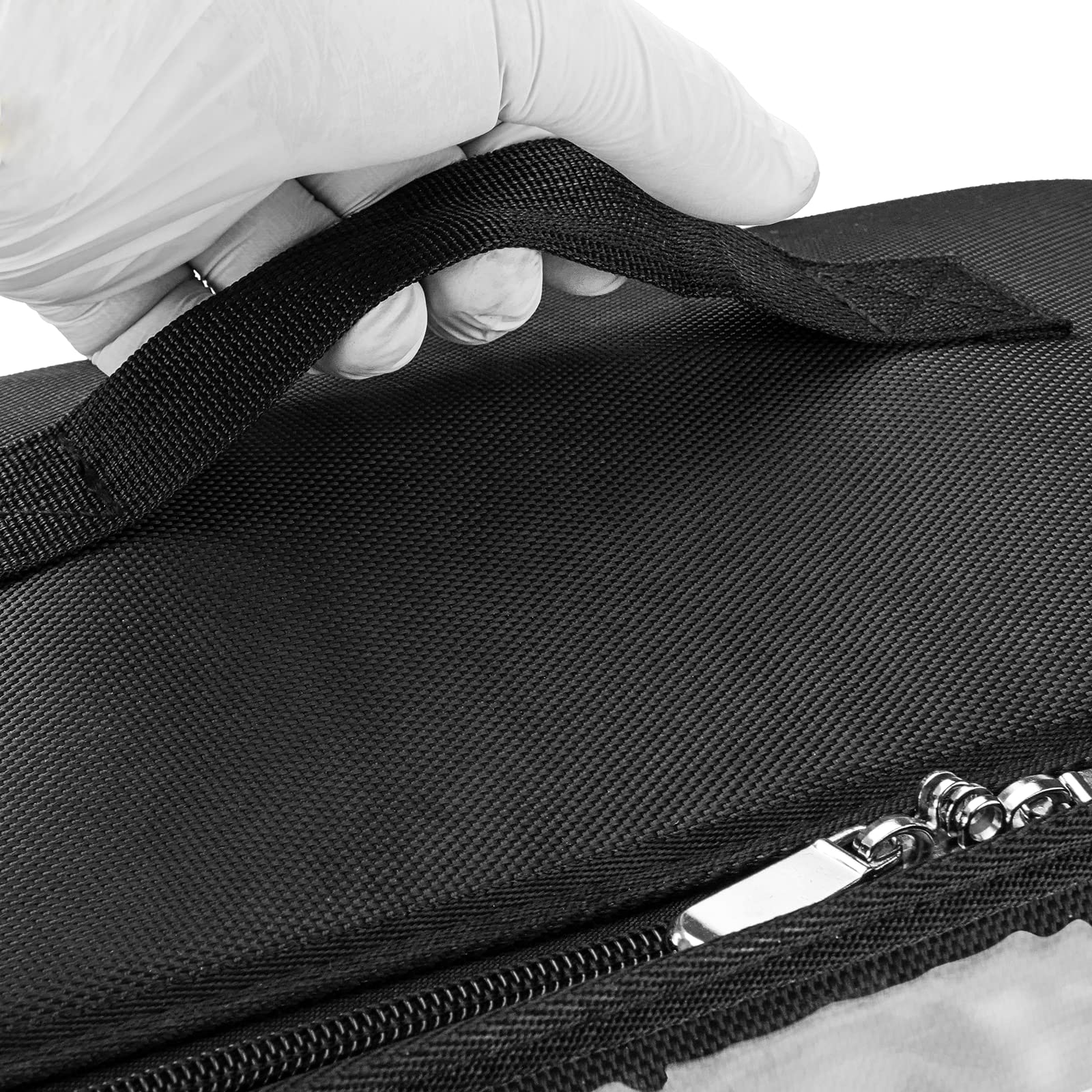 Nevera portátil negra 48 Litros 39x50x25cm, mochila bolsa isotérmica para picnic, camping, playa, entrega de alimentos en moto o bicicleta