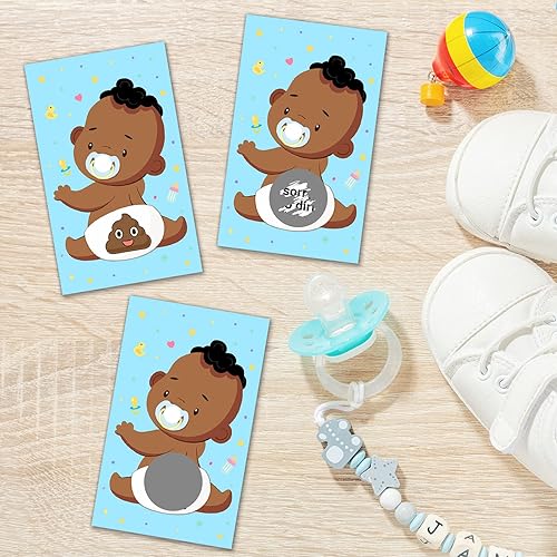 Miniatura 3 de Juego de cartas de rifas para baby shower, juegos de boletos de lotería para baby shower, premios de puerta, juegos de tarjetas para raspar,