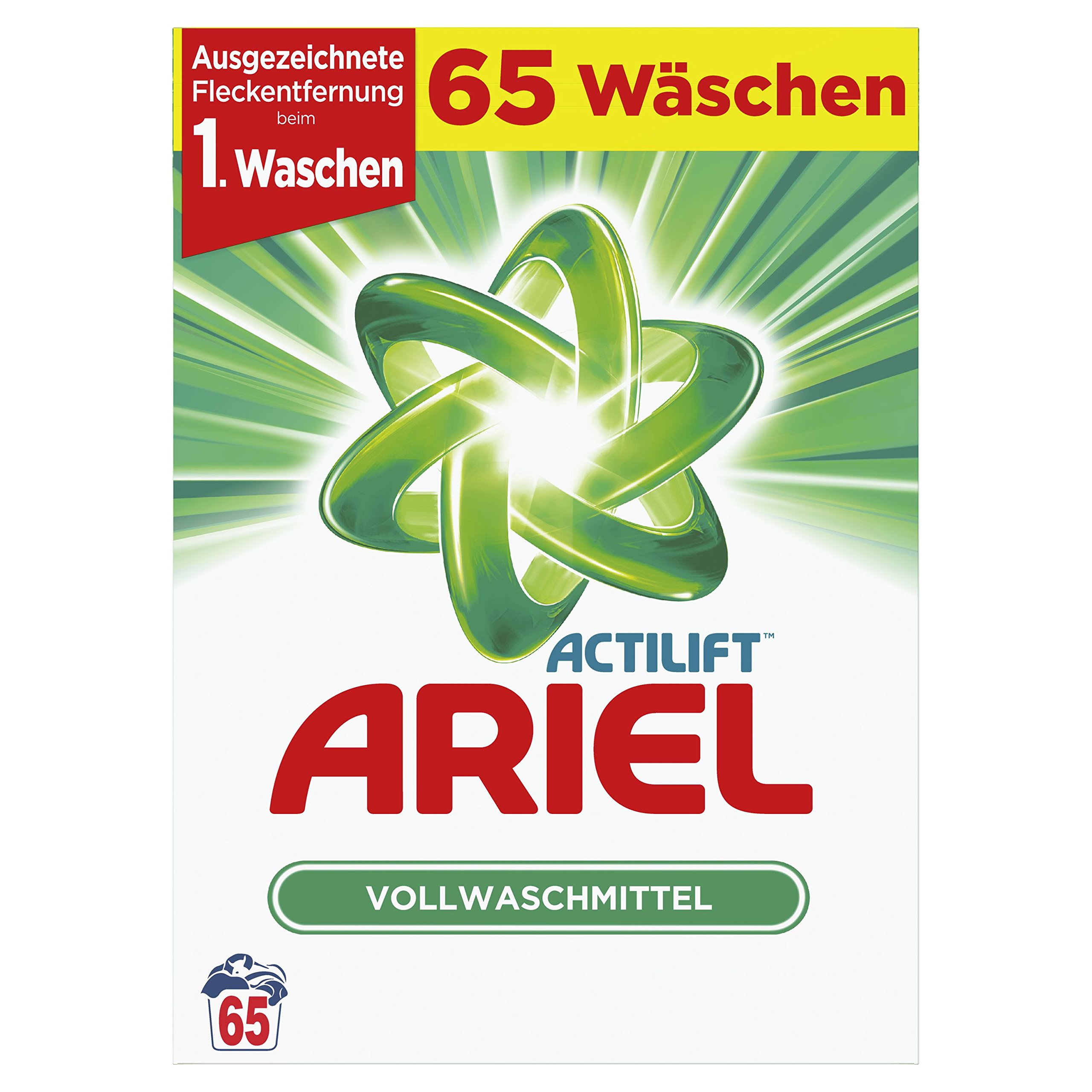 Ariel Detergente completo en polvo, 4,23 kg, 1 unidad (1 x 65 lavados) [modelo descargado]