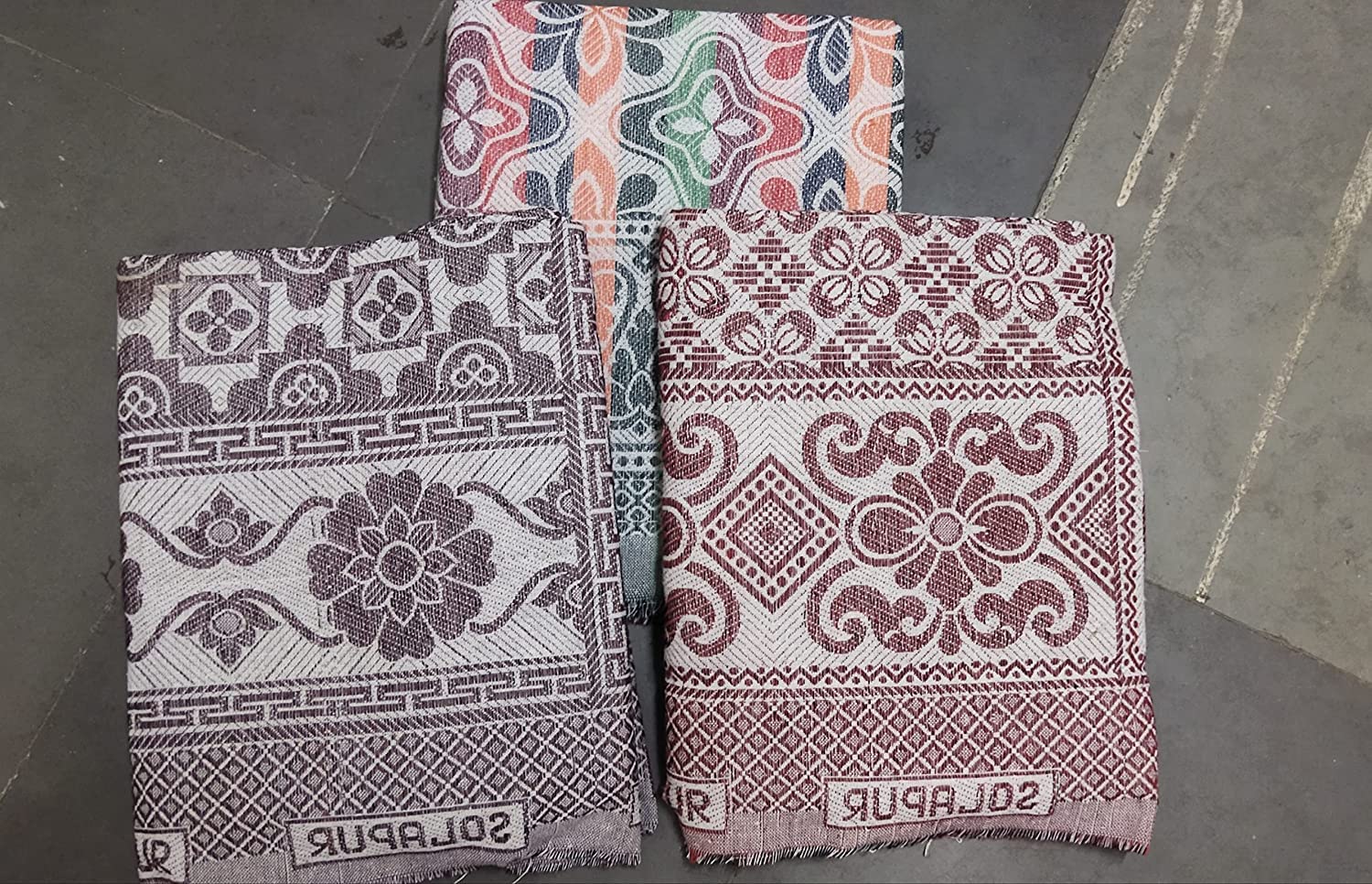 Buy V. Idap solapur Cotton Single Bed solapur Cotton chaddar Blanket
