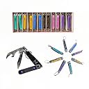 HYKS Korea Nail Cutter | Stainless Steel Nail Clipper | Compact Nail Trimmer | Multi-Color Options | Built-In Keychain Ring | Sharp Cutter For Men Women Kids | Travel-Friendly | Pack Of 1 gallery image