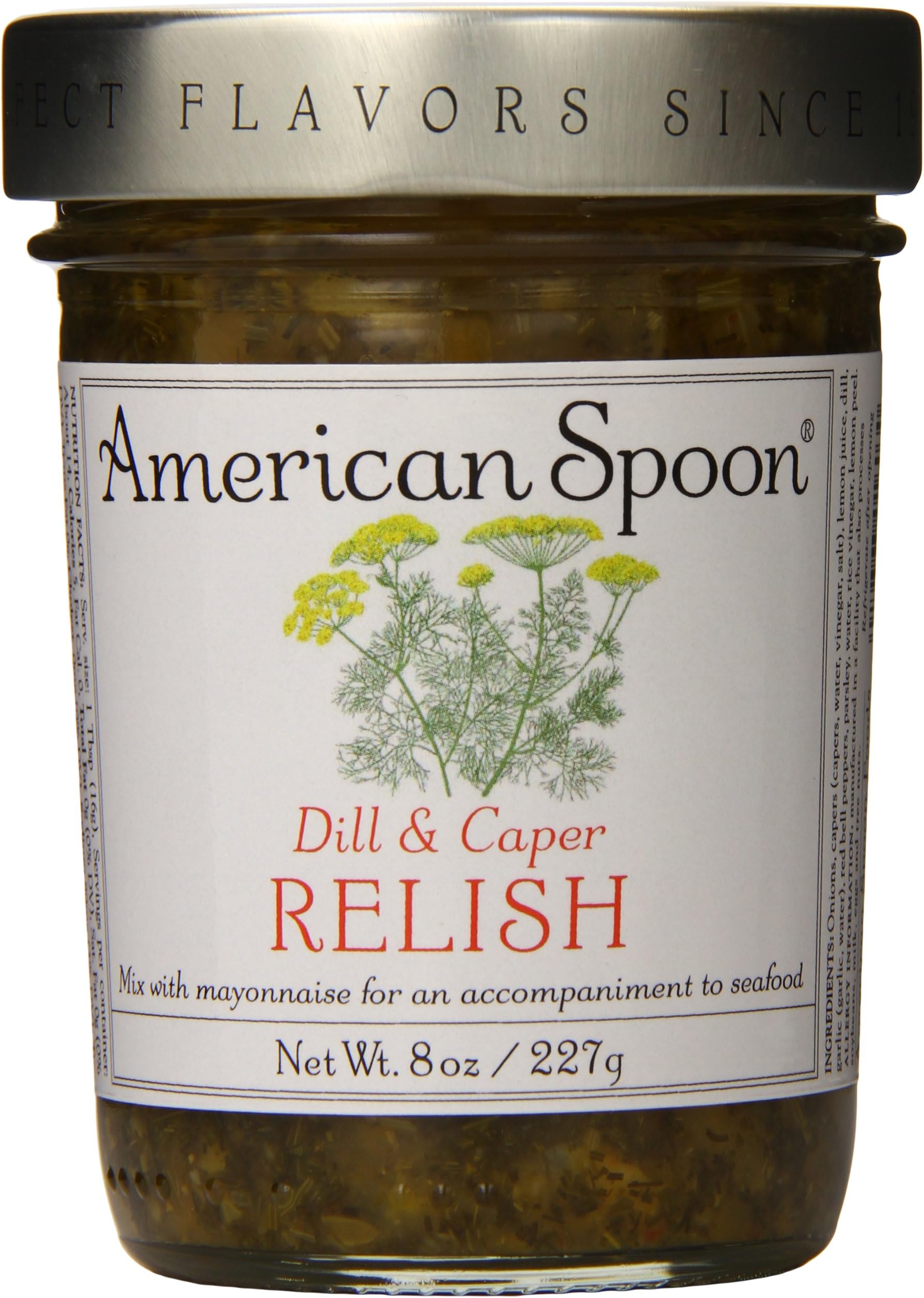 American Spoon Relish, Dill And Caper, 8 Ounce