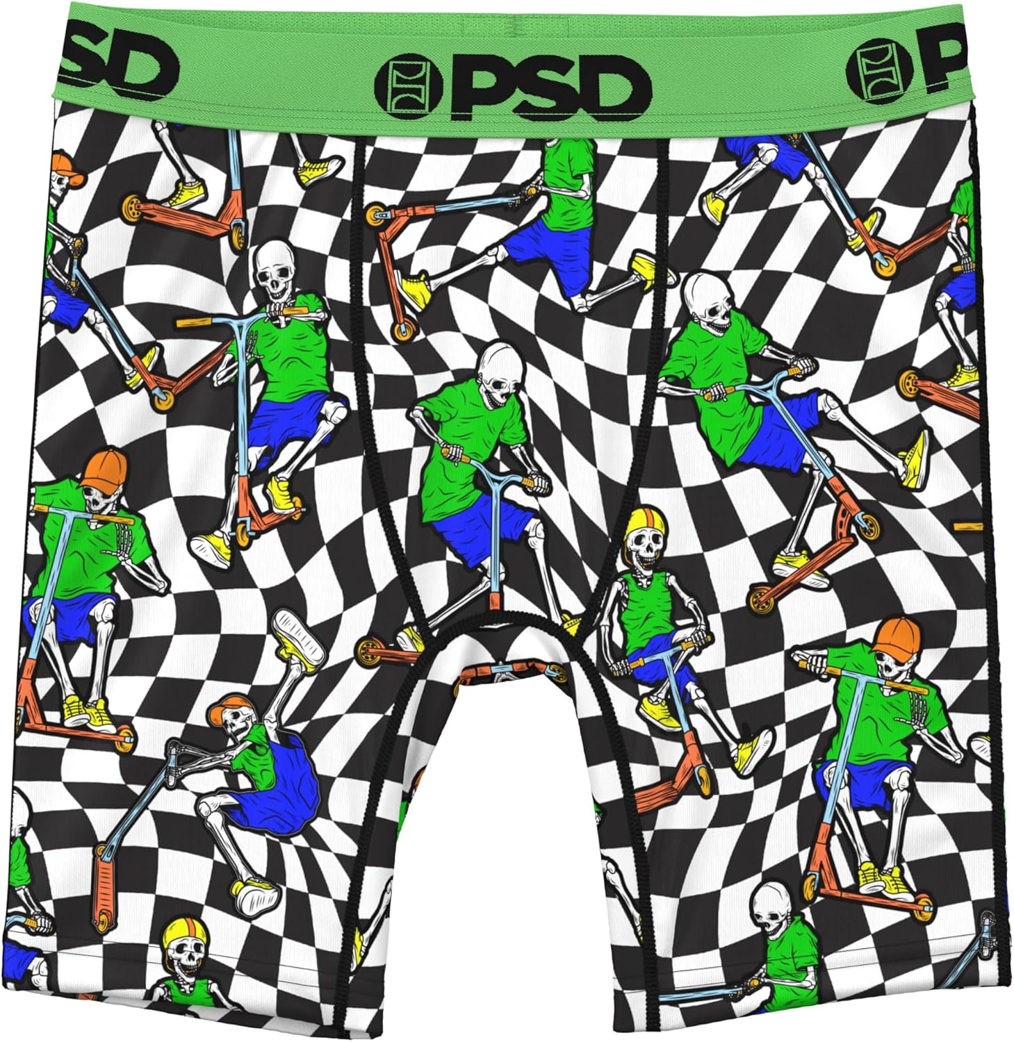 PSD Youth Skeleton Graphic Boxer Briefs – Performance Fit Kids Underwear - Image 4