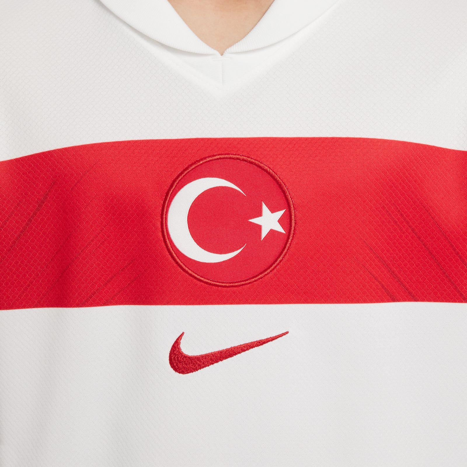 NIKE Primera Equipación Stadium Turquía 2024/25 Camiseta de Fútbol Replica Dri-fit - Niño/A Shirt Unisex niños (Pack de 1)