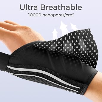 FREETOO Stable CMC Thumb Brace for De quervains tenosynovitis,Thumb Splint Right Hand or Left Hand for Trigger Thumb,Thumb Stabilizer for Arthritis,Tendonitis, Joint Pain,Sprain White Left L