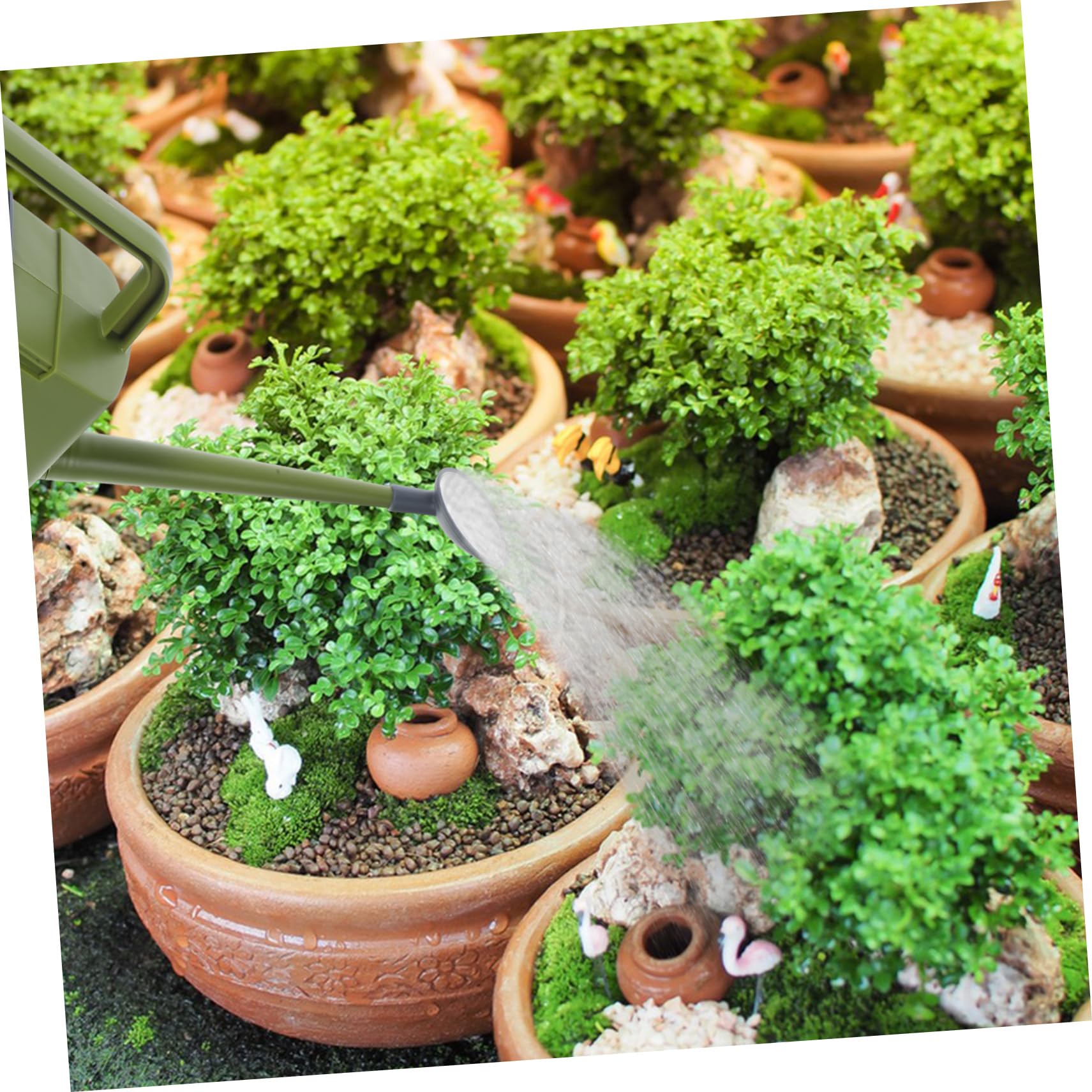 Toddmomy Annaffiatoio Per Piante Da Interno Annaffiatoio Per Fiori Vaso Per Annaffiare Bollitore Per Annaffiare Piante e Fiori Realizzato in Pp Resistente e Bonsai